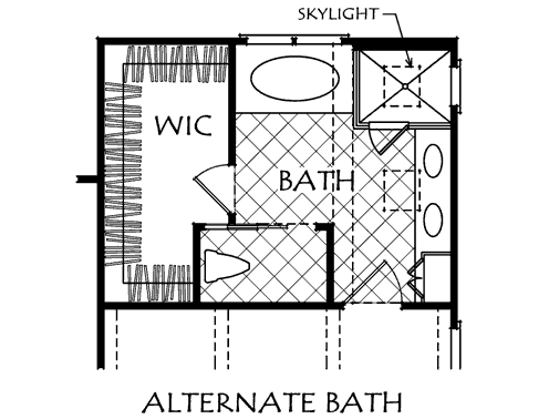 Traditional Style Home Design 85-292