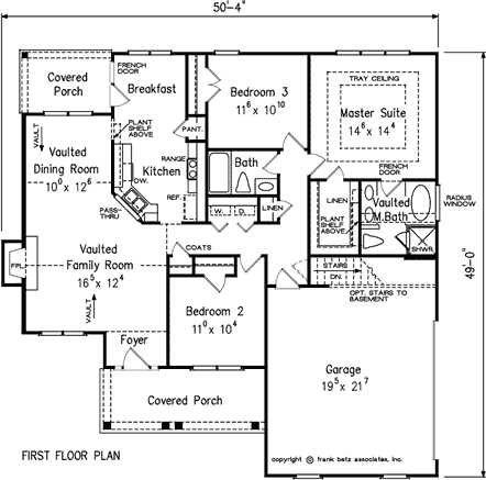 Main Floor Plan: 85-306