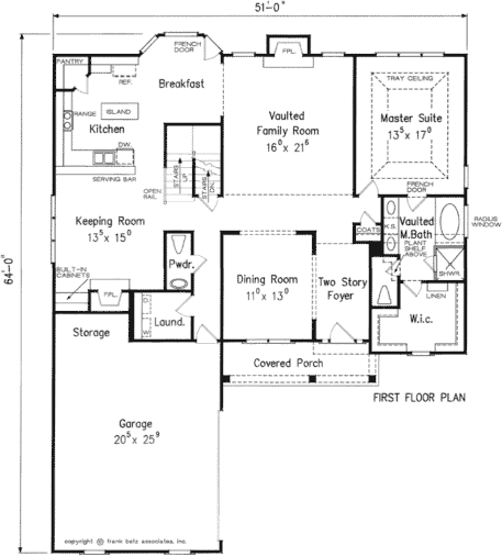 Main Floor Plan: 85-312