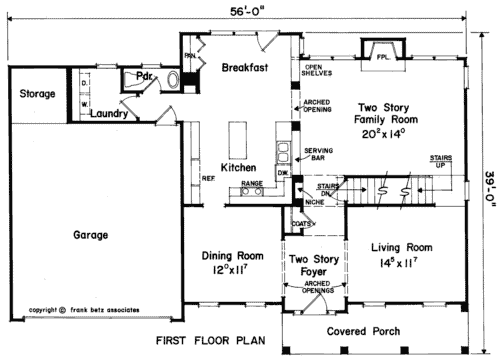 Main Floor Plan: 85-321