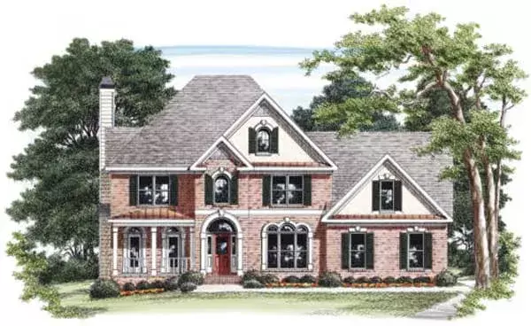 Southern house plans 85-325 - front exterior, 2,484 sq ft, 4 bed, 2 bath house plans | Monster House Plans