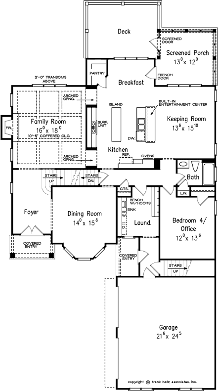 Main Floor Plan: 85-326