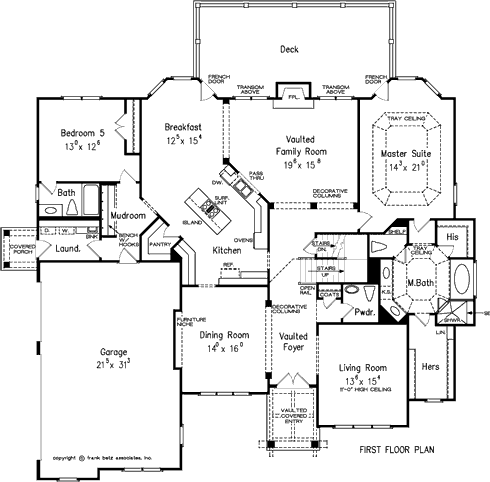 Main Floor Plan: 85-343