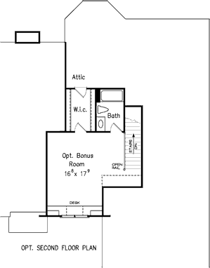 Bonus Floor Plan:85-362