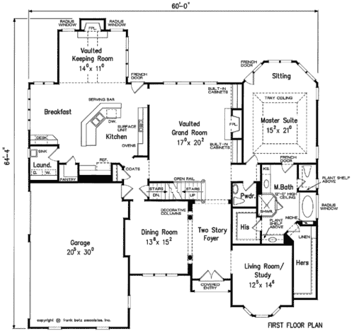 Main Floor Plan: 85-372