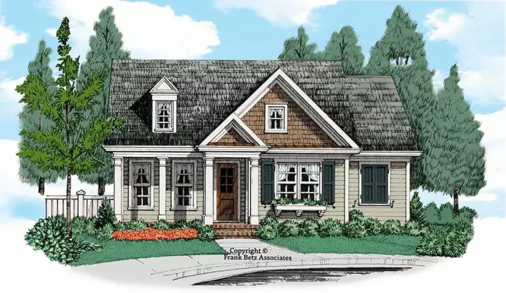 Craftsman house plans 85-473 - front exterior, 2,147 sq ft, 3 bed, 2 bath house plans | Monster House Plans