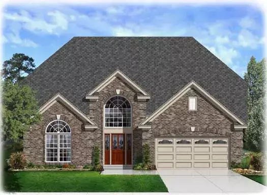 Traditional house plans 86-118 - front exterior, 2,516 sq ft, 4 bed, 2 bath house plans | Monster House Plans