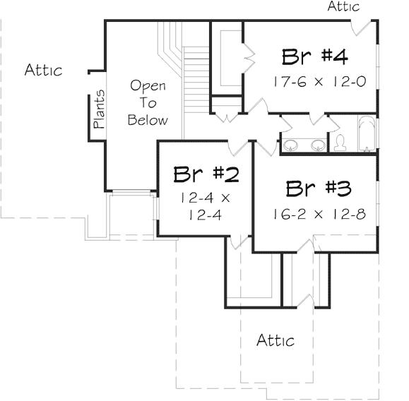 Upper/Second Floor Plan:86-139