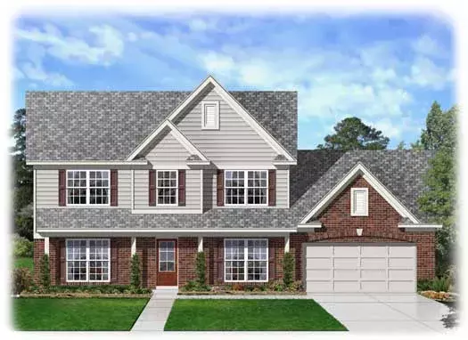 Traditional house plans 86-144 - front exterior, 3,083 sq ft, 4 bed, 2 bath house plans | Monster House Plans
