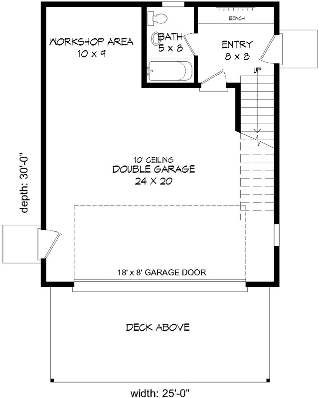 Main Floor Plan: 87-162