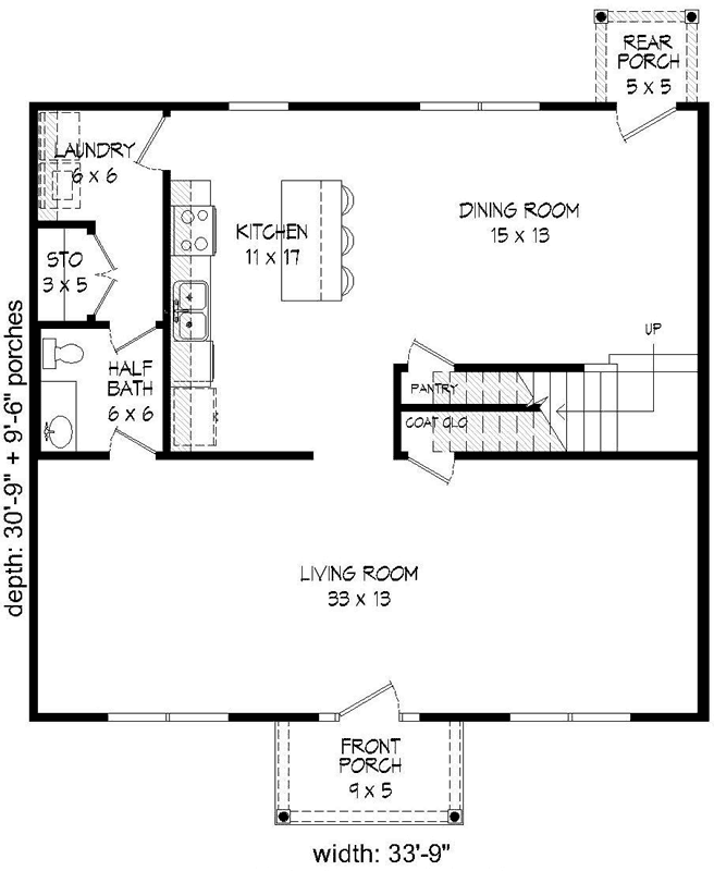 Main Floor Plan: 87-167