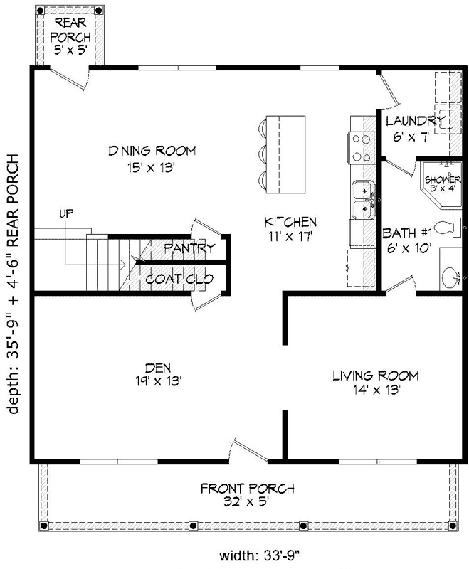 Main Floor Plan: 87-169
