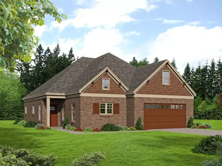 Traditional house plans 87-209 - front exterior, 2,950 sq ft, 4 bed, 3 bath house plans | Monster House Plans