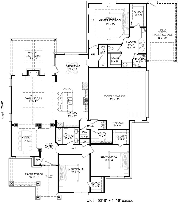 Main Floor Plan: 87-218