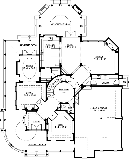 Main Floor Plan: 88-104