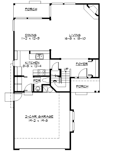 Main Floor Plan: 88-181