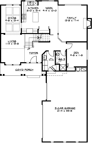 Main Floor Plan: 88-226