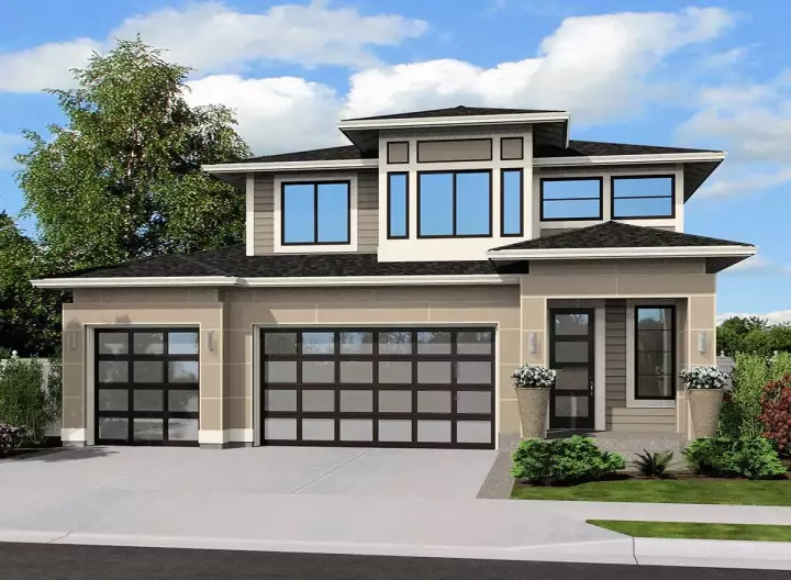 Craftsman house plans 88-229 - front exterior, 2,127 sq ft, 3 bed, 2 bath house plans | Monster House Plans