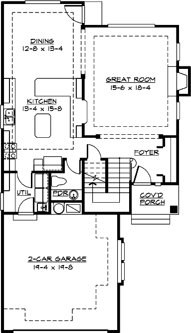 Main Floor Plan: 88-229