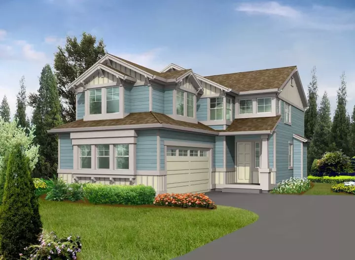 Craftsman house plans 88-231 - front exterior, 3,103 sq ft, 5 bed, 3 bath house plans | Monster House Plans