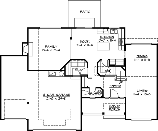 Main Floor Plan: 88-234