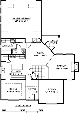 Main Floor Plan: 88-238