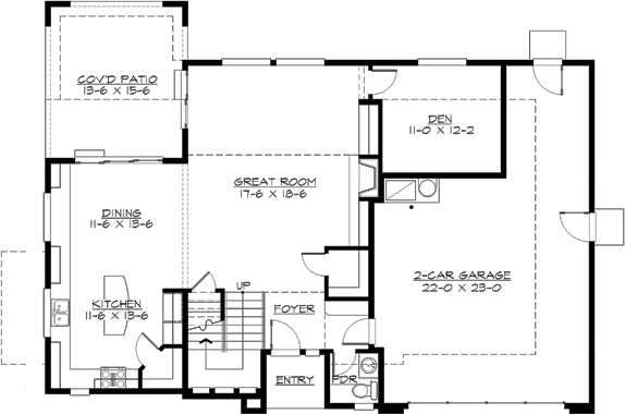 Main Floor Plan: 88-270