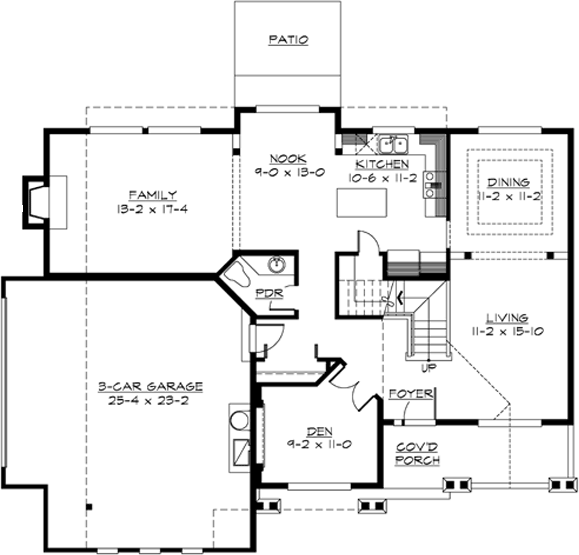 Main Floor Plan: 88-284