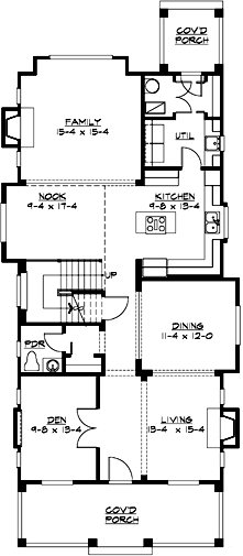 Main Floor Plan: 88-316