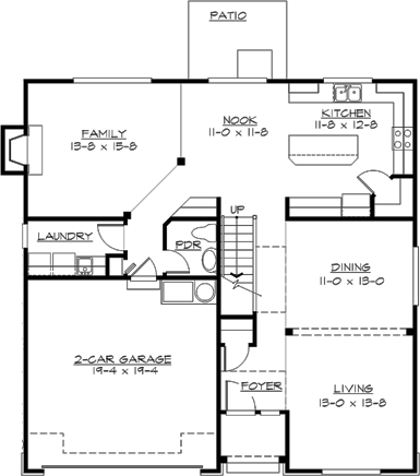 Main Floor Plan: 88-359