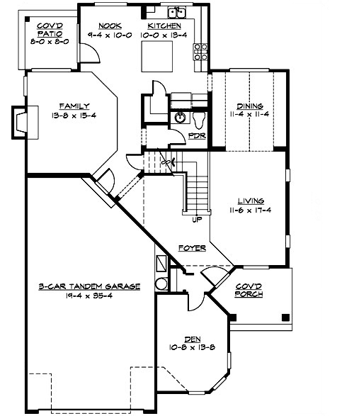 Main Floor Plan: 88-419