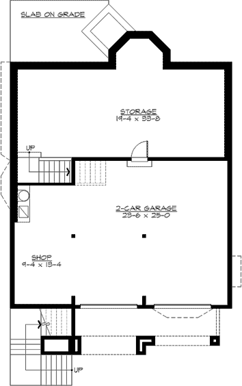 Lower Floor Plan:88-501