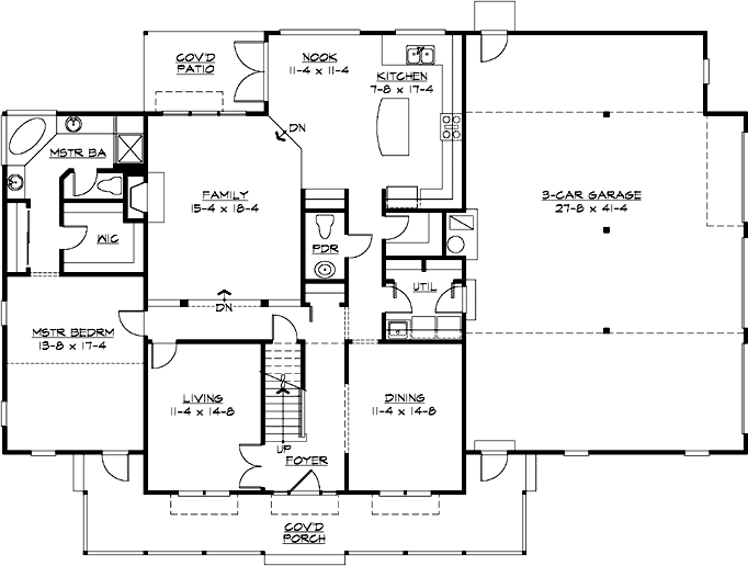 Main Floor Plan: 88-502