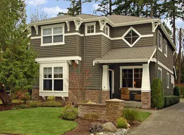 Craftsman house plans 88-506 - front exterior, 3,012 sq ft, 4 bed, 2 bath house plans | Monster House Plans