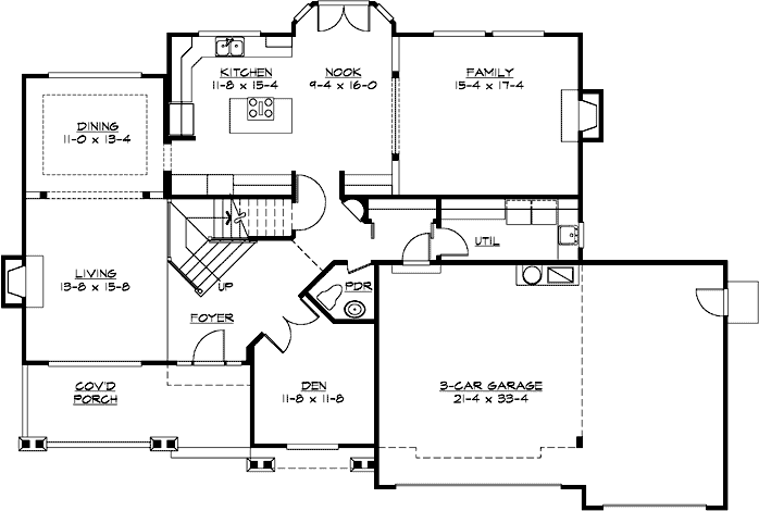 Main Floor Plan: 88-512