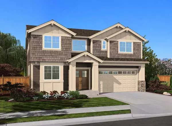 Hampton house plans 88-531 - front exterior, 3,097 sq ft, 4 bed, 2 bath house plans | Monster House Plans