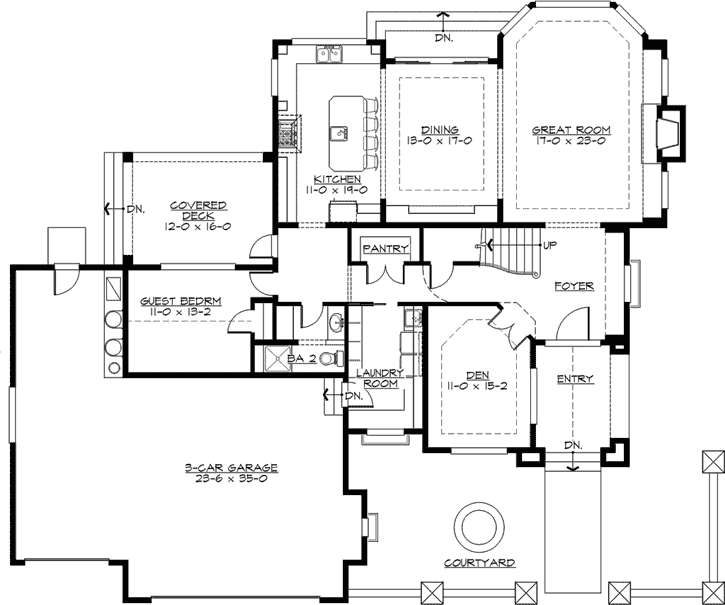 Main Floor Plan: 88-533