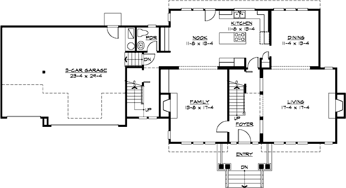 Main Floor Plan: 88-568
