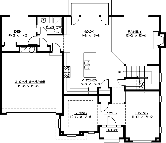 Main Floor Plan: 88-581