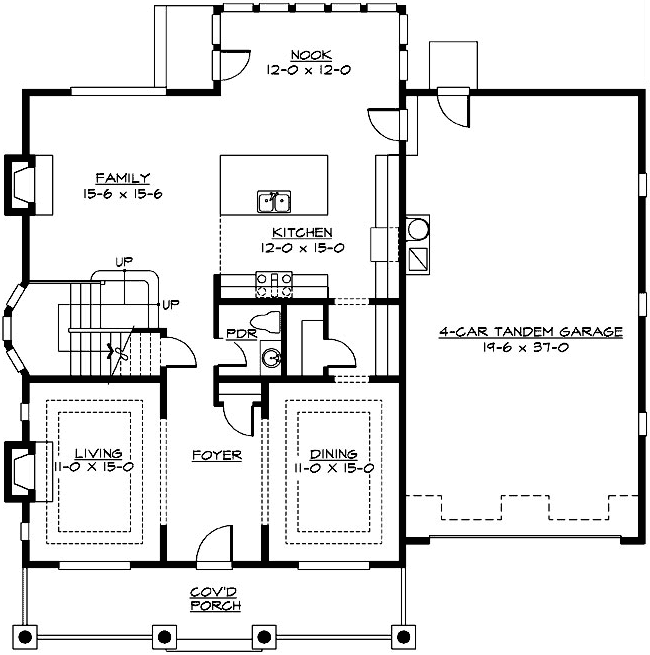 Main Floor Plan: 88-592