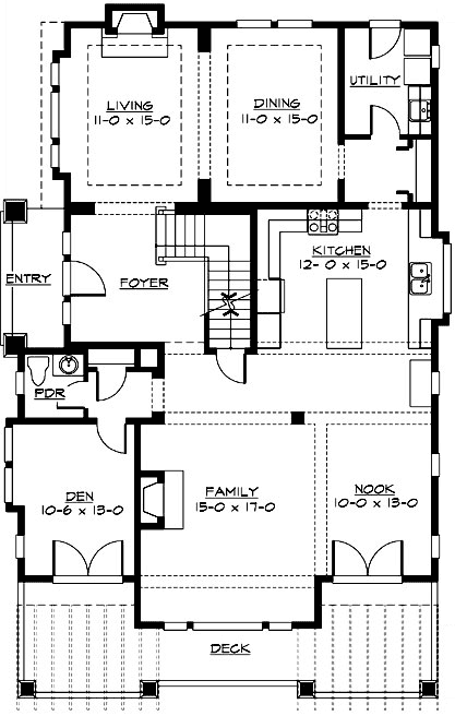 Main Floor Plan: 88-604
