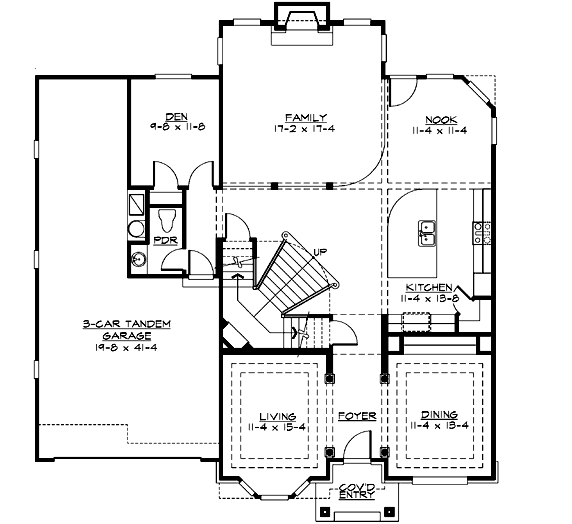 Main Floor Plan: 88-619