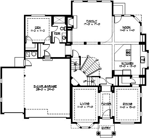 Main Floor Plan: 88-630
