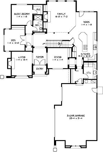 Main Floor Plan: 88-635