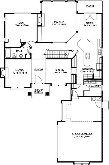 Main Floor Plan: 88-638