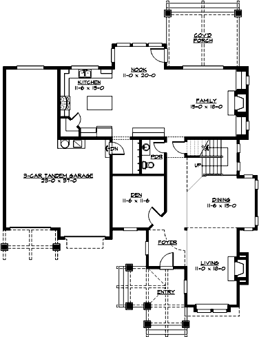 Main Floor Plan: 88-678