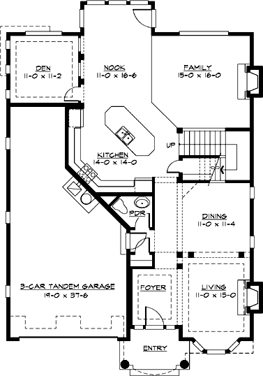 Main Floor Plan: 88-698