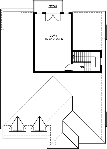 Third Floor Plan:88-698