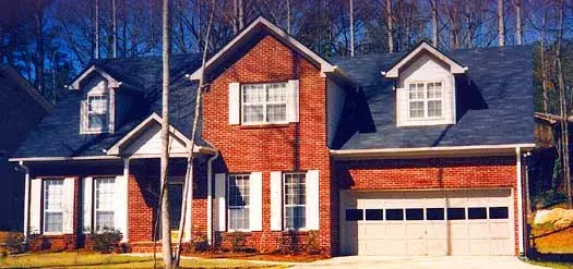 Traditional house plans 89-106 - front exterior, 1,839 sq ft, 3 bed, 2 bath house plans | Monster House Plans