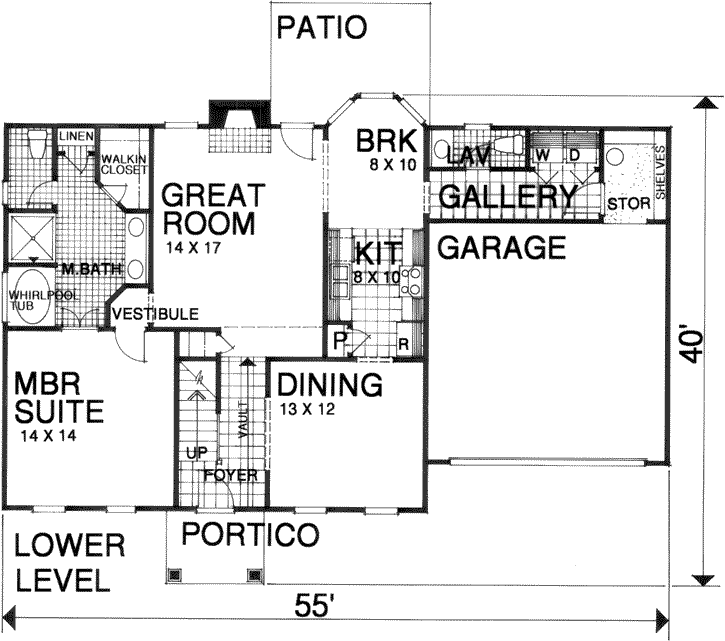 Main Floor Plan: 89-106